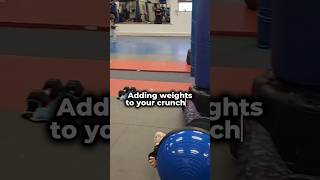 Benefits of crunches with weights abworkout workoutforwomen bochnerstudio [upl. by Yorel861]