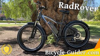 RadRover 5 By Rad Power Bikes Review Fat Electric Bike [upl. by Denie]