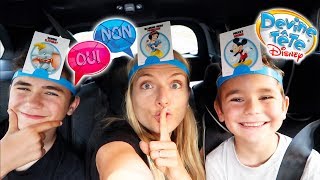 VLOG  LA DESTINATION SURPRISE DE MAMAN  Ni Oui Ni Non amp Devine Tête Disney [upl. by Hgielek704]