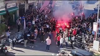 Fabrizio Miccoli in visita alla sede della CN12 [upl. by Nissa]