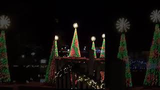 A quick look at some Dollywood Christmas lights dollywood christmas christmaslights themepark [upl. by Eussoj271]