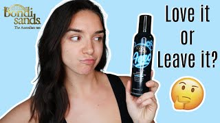 BONDI SANDS AERO ULTRA DARK SELF TANNING FOAM REVIEW [upl. by Chas]