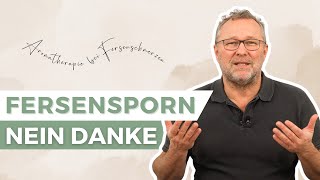 NATÜRLICHE HEILUNG BEI FERSENSPORN  AROMATHERAPIE FÜR GESUNDE FÜSSE [upl. by Esidarap]