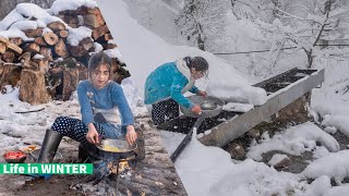 Village life in Winter at Talesh Mountains Episode One [upl. by Hortense]