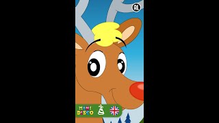 RUDOLPH THE RED NOSED REINDEER  Christmas Songs  Mini Disco shorts [upl. by Turnbull219]