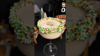 Sugar Cookie Martini 🍸 Day 4 of 25 Days of Christmas Cravings 🎄 shorts [upl. by Fiann267]