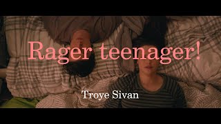 신곡🔥 트로이 시반 Troye Sivan  Rager teenager 가사해석  혹시 트로이는 추억 조작 신 인가요 한글자막번역Lyrics [upl. by Tirma]