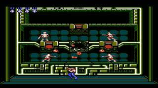 Contra  Stage 4 Base 2 Boss Godomuga Contra Nes Retro Disparos Godomuga [upl. by Pollock]