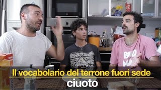 Il vocabolario del terrone fuori sede  CIUOTO [upl. by Nitin]