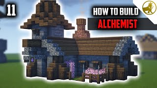 Minecraft  How to Build an Alchemists House  Villager Houses 11 [upl. by Temple]