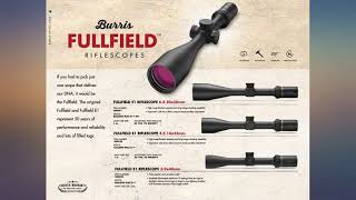 Burris Fullfield E1 Hunting Rifle Scope review [upl. by Finnegan]