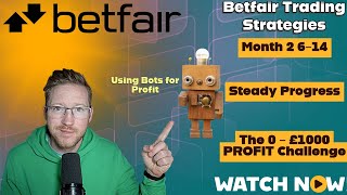 Betfair Trading  0  £1000 Challenge  Month 2 day 614 [upl. by Hamann105]