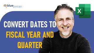 Convert Dates to Fiscal Year and Quarter Formula in Excel  Group Dates By Fiscal Year and Quarter [upl. by Makell]