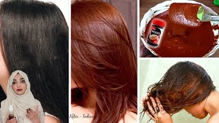 Finally Coffee BROWN HAIR DYE at Home 100 Silky amp Manageable [upl. by Einahpad]