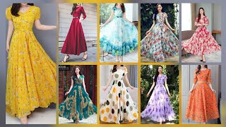 Top Trending and Stylish Frocks Ideas for FemalesLatest Designs of Frocks [upl. by Nesmat]