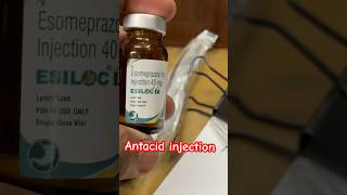 Antacid injection  गैस का injection  antacid trending shorts new baby SMpharmacy plz folo [upl. by Alegna]