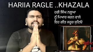 REACTION ON  Haria Ragle  Khazala  Mad Mix  New Punjabi song 2024  Latest Punjabi Song 2024 [upl. by Llirred806]