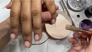 Acrylic For Beginners  Nail Art Tutorial  Nails Ideas [upl. by Franck]