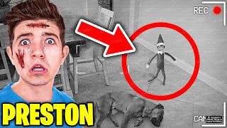 7 YouTubers Who CAUGHT Elf On The Shelf MOVING ON CAMERA Preston Unspeakable SSSniperWolf [upl. by Yeknarf88]