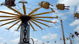 🎠🪀YoYo amp Mega Drop Rides at 2013 Walworth County Fair [upl. by Sauncho866]