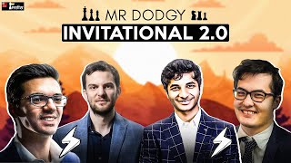 Mr Dodgy Invitational 20  Quarter Finals  Anish Giri vs Grandelius  Vidit vs Howell [upl. by Airednaxela]