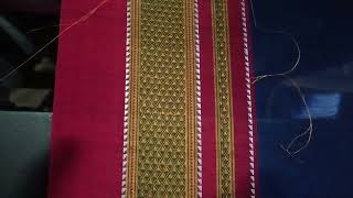 Handloom powerloom machine Making saree [upl. by Ticknor]