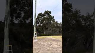 Me on giant swing at mylor adventure camp [upl. by Fredelia]