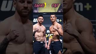 LM 10 VS CR 7 ⚽✅ Messi Ronaldo Fight UFC shorts [upl. by Dirraj]