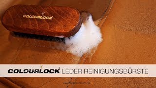 LEDER REINIGUNGSBÜRSTE  COLOURLOCK [upl. by Harriett]