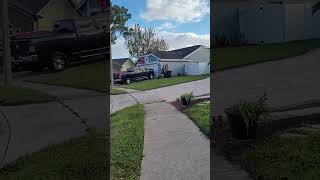 Confederate flag is flying on a house in Florida [upl. by Ardnek]