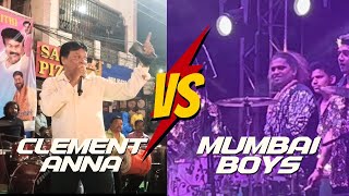 Clement Anna VS Mumbai Sonu Monu Brother’s Beats 😱💥  Sindhi Colony Sandeep Anna Ganesh Nimarjanam [upl. by Kcirederf975]