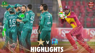 Short Highlights  Pakistan vs West Indies  1st T20I 2021  PCB  MK1T [upl. by Karylin127]