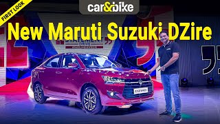 Maruti Suzuki Dzire 4th generation model revealed November 11 launch [upl. by Aihtekal]