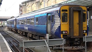 4K Train Spotting At Carlisle And Ribblehead On The 27042024 [upl. by Koralie]