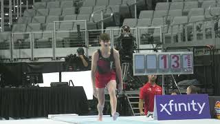 Ethan Cox  Vault  2024 Xfinity US Championships  Junior Men Day 1 [upl. by Romona]