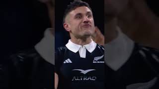 TJ Perenara Leads His Last All Blacks Haka 🖤🇳🇿  rugby rugbylife rugbyshorts subscribe haka [upl. by Sarita]