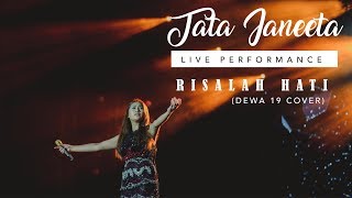 Tata Janeeta  Risalah Hati Dewa 19 Cover Live at Hut Kab Tangerang Ke75 [upl. by Hein]