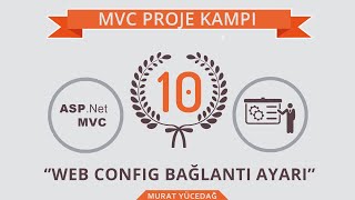 Mvc Proje Kampı 10 Web Config Yapılandırması ve Bağlantı Ayarı [upl. by Htebi]