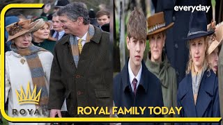 Eagleeyed fans spot Royal Family members wearing matching item on Christmas [upl. by Eninahpets]