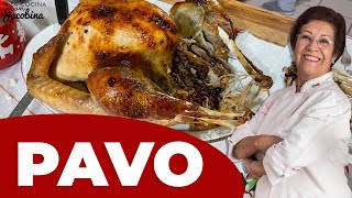 COMO HACER PAVO NAVIDEÑO  COMO HACER PAVO FÁCIL CENA DE NAVIDAD CON PAVO COMO HACER PAVO HORNEADO [upl. by Jala]