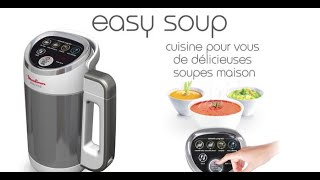 MOULINEX  Easy Soup cuisine pour vous de délicieuses soupes maison [upl. by Calendre]