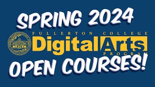 Fullerton College Spring 2024 Open Seats Classes [upl. by Hopfinger870]