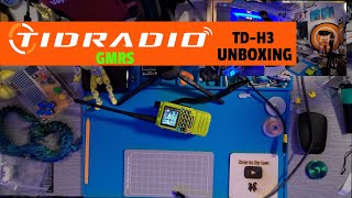 TIDRADIO TDH3 GMRS Radio  Setting up a GMRS Radio Part 1 of 3 [upl. by Patrich900]