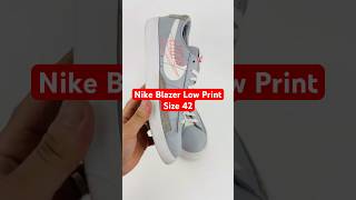 Nike Mens Blazer Low Print Sneaker Shoes Size 42  DA4652001 nike prelovedtreasures usedshoes [upl. by Budge51]