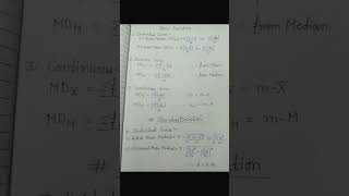 Mean Deviation and Standard Deviation [upl. by Astrahan]