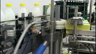 Video dairy NATE  automatic line for filling of aseptic milk [upl. by Girvin]