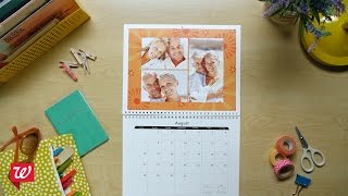 Create Personalized Wall Calendars at Walgreens [upl. by Maighdiln126]