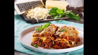 Lasagna Bolognese Roll Ups [upl. by Radek991]