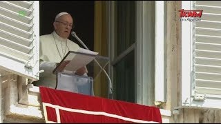 Anioł Pański z Ojcem Świętym Franciszkiem [upl. by Nairda99]