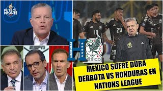 MÉXICO VOLVIÓ A PERDER vs HONDURAS en Nations League Peláez MOLESTO con el VASCO  Futbol Picante [upl. by Leciram]